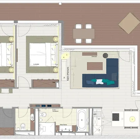 Apartmán Maremuritz-anker Penthouse - Muz406 Waren (Mueritz)